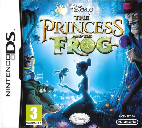 The Princess and the Frog Nintendo DS Front Cover