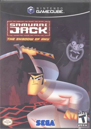 Samurai Jack: The Shadow of Aku GameCube Front Cover