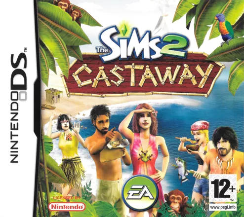 The Sims 2: Castaway Nintendo DS Front Cover