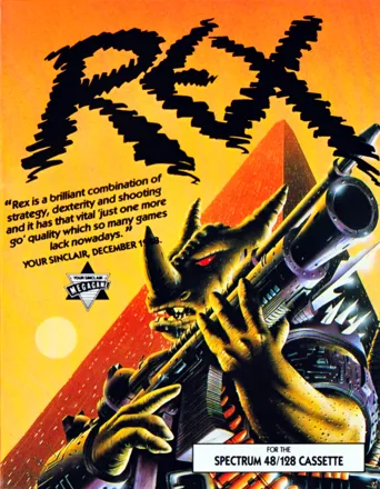 Rex ZX Spectrum Front Cover