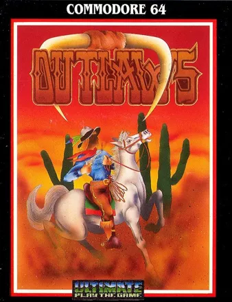 Outlaws Commodore 64 Front Cover