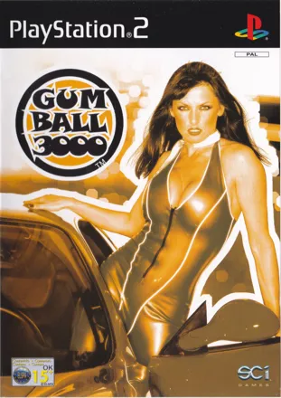 Gumball 3000 PlayStation 2 Front Cover
