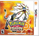 Pok&#xE9;mon Sun Nintendo 3DS Front Cover