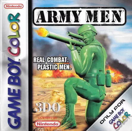 Army Men Game Boy Color Front Cover