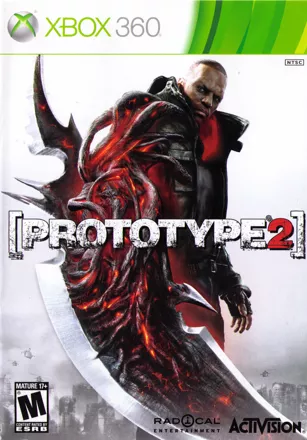 Prototype 2 Xbox 360 Front Cover
