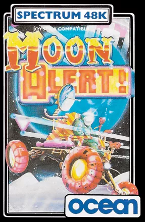 Moon Alert ZX Spectrum Front Cover
