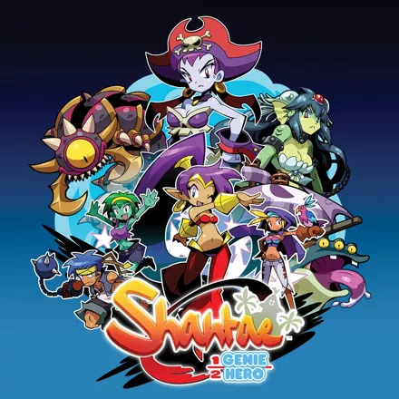 Shantae: 1/2 Genie Hero PlayStation 4 Front Cover