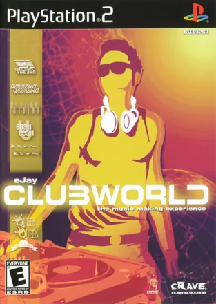eJay ClubWorld PlayStation 2 Front Cover