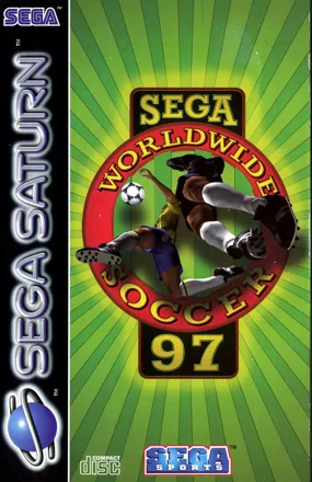 Sega Worldwide Soccer &#x27;97 SEGA Saturn Front Cover
