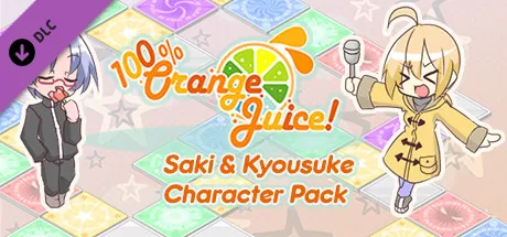 100% Orange Juice!: Saki &#x26; Kyousuke Character Pack Windows Front Cover