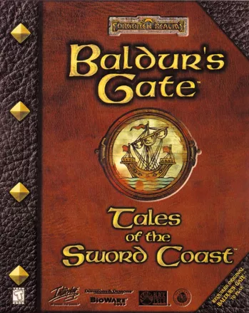 Baldur&#x27;s Gate: Tales of the Sword Coast Windows Front Cover