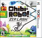 Chibi-Robo!: Zip Lash Nintendo 3DS Front Cover