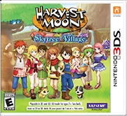 Harvest Moon: Skytree Village Nintendo 3DS Front Cover