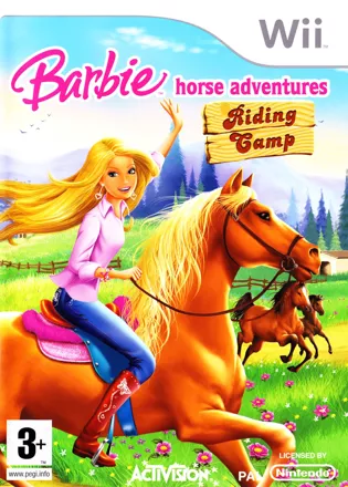 Barbie Horse Adventures: Riding Camp Wii Front Cover