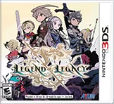 The Legend of Legacy Nintendo 3DS Front Cover