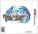 Final Fantasy: Explorers Nintendo 3DS Front Cover 1st version