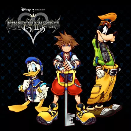 Kingdom Hearts HD I.5 + II.5 ReMIX PlayStation 4 Front Cover