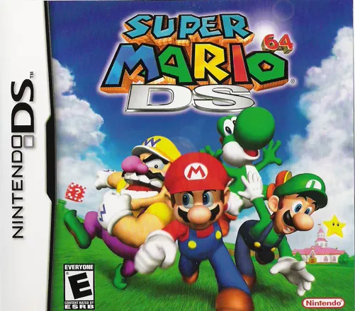 Super Mario 64 DS Nintendo DS Front Cover
