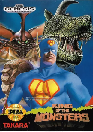 King of the Monsters Genesis Front Cover