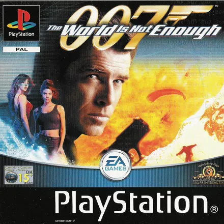 007: The World is Not Enough PlayStation Front Cover