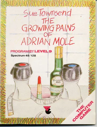The Growing Pains of Adrian Mole ZX Spectrum Front Cover