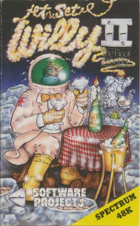 Jet Set Willy II: The Final Frontier ZX Spectrum Front Cover
