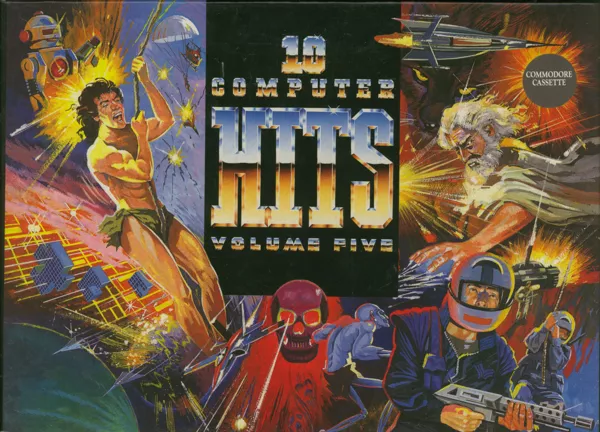 10 Computer Hits: Volume Five Commodore 64 Front Cover