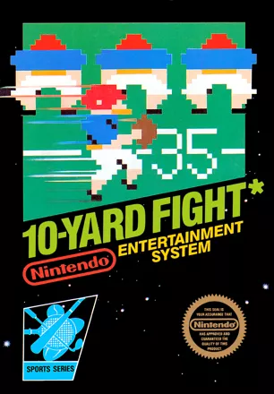 10-Yard Fight NES Front Cover
