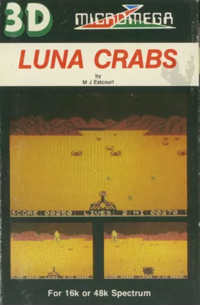 Luna Crabs ZX Spectrum Front Cover