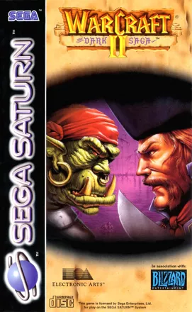 WarCraft II: The Dark Saga SEGA Saturn Front Cover