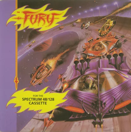 The Fury ZX Spectrum Front Cover