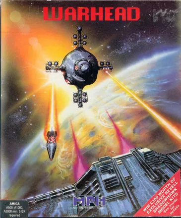 Warhead Amiga Front Cover