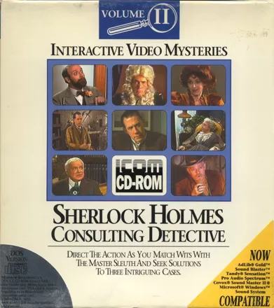 Sherlock Holmes: Consulting Detective - Volume II DOS Front Cover