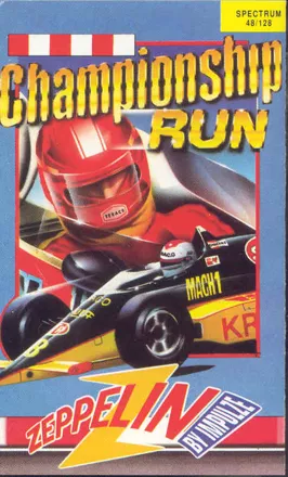 Championship Run ZX Spectrum Front Cover