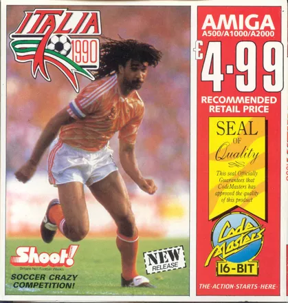 Italia 1990 Amiga Front Cover