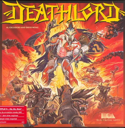 Deathlord Apple II Front Cover