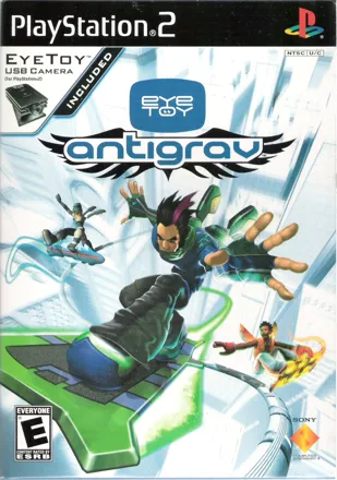 EyeToy: AntiGrav PlayStation 2 Front Cover