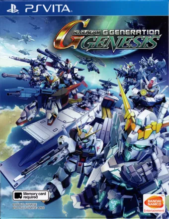 SD Gundam G Generation: Genesis PS Vita Front Cover