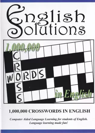 1,000,000 Crosswords Windows Front Cover