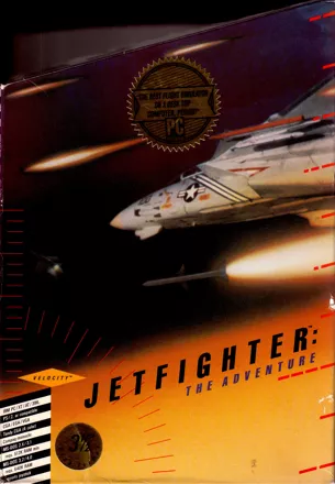 JetFighter: The Adventure DOS Front Cover