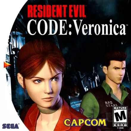 Resident Evil: Code: Veronica Dreamcast Front Cover