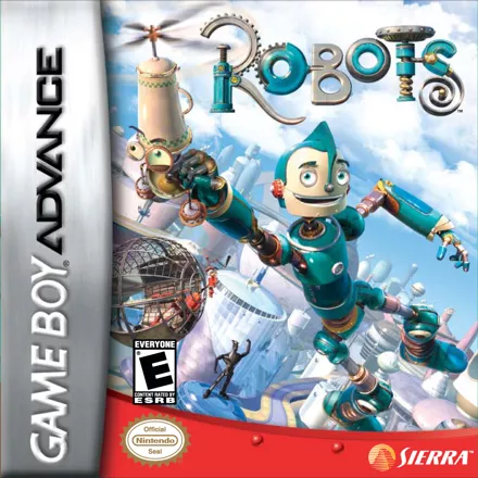 Robots Game Boy Advance Front Cover