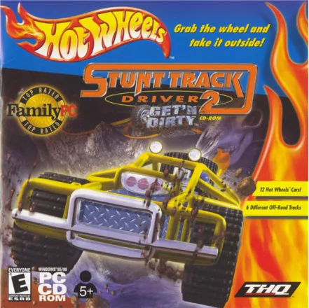 Hot Wheels: Stunt Track Driver 2: GET &#x27;N DIRTY Windows Front Cover