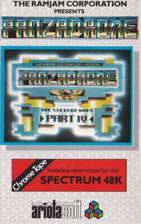 Panzadrome ZX Spectrum Front Cover