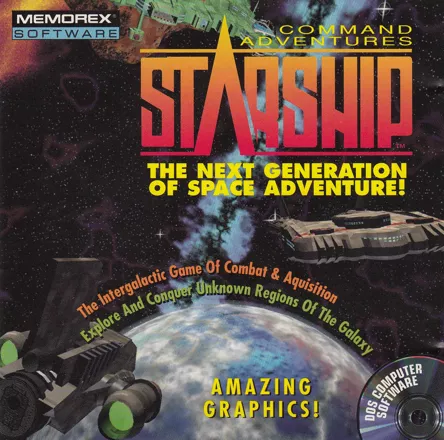 Command Adventures: Starship DOS Front Cover