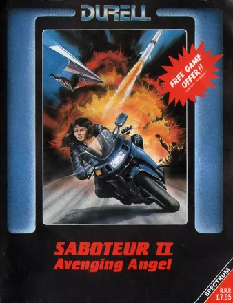 Saboteur II ZX Spectrum Front Cover