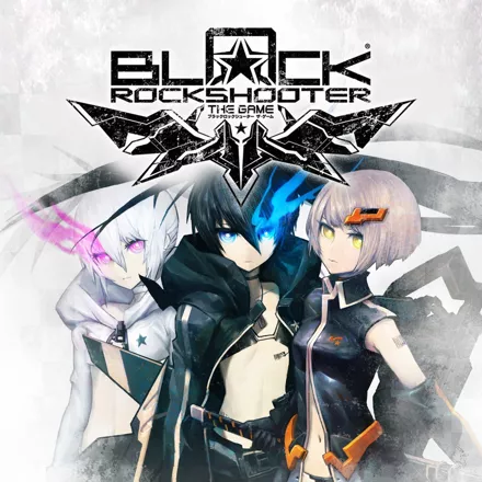 Black Rock Shooter: The Game PSP Front Cover