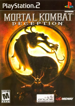 Mortal Kombat: Deception PlayStation 2 Front Cover