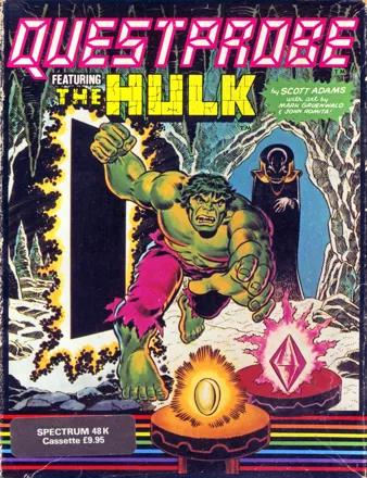 The Hulk ZX Spectrum Front Cover