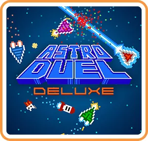 Astro Duel: Deluxe Nintendo Switch Front Cover 1st version